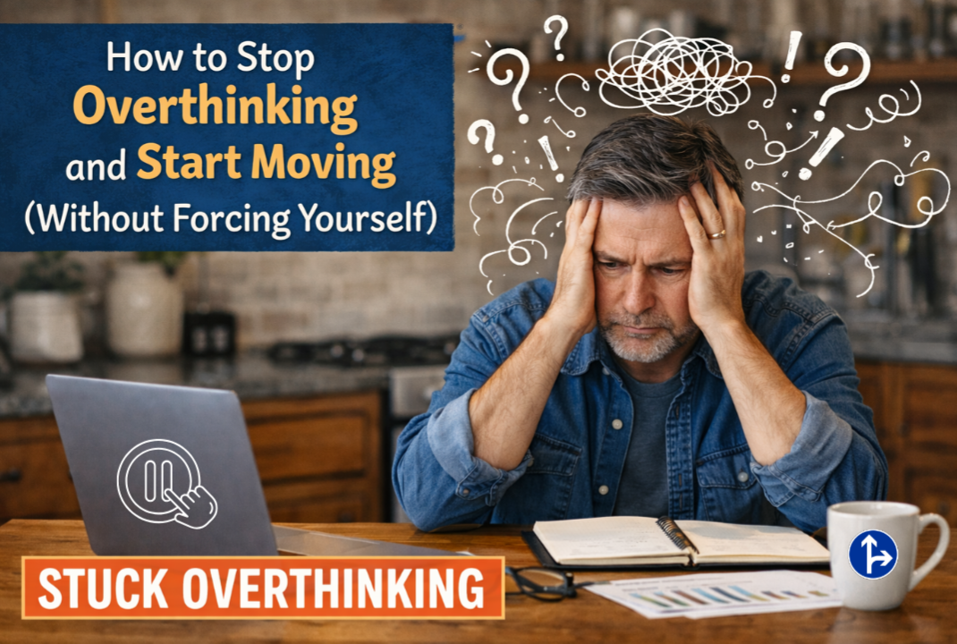 You are currently viewing How to Stop Overthinking and Start Moving (Without Forcing Yourself)
