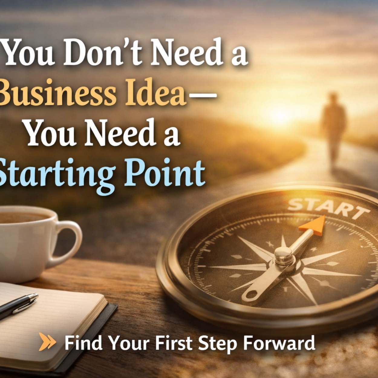 You Don’t Need a Business Idea – You Need a Starting Point