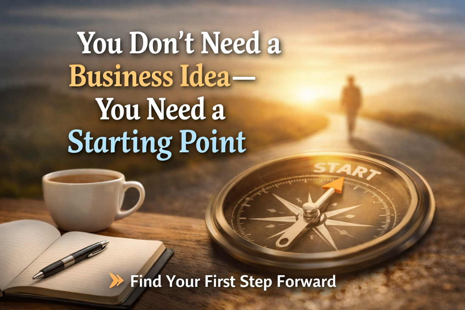 You are currently viewing You Don’t Need a Business Idea – You Need a Starting Point