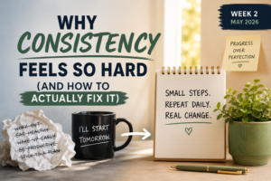 Read more about the article Why Consistency Feels So Hard (And How to Actually Fix It)