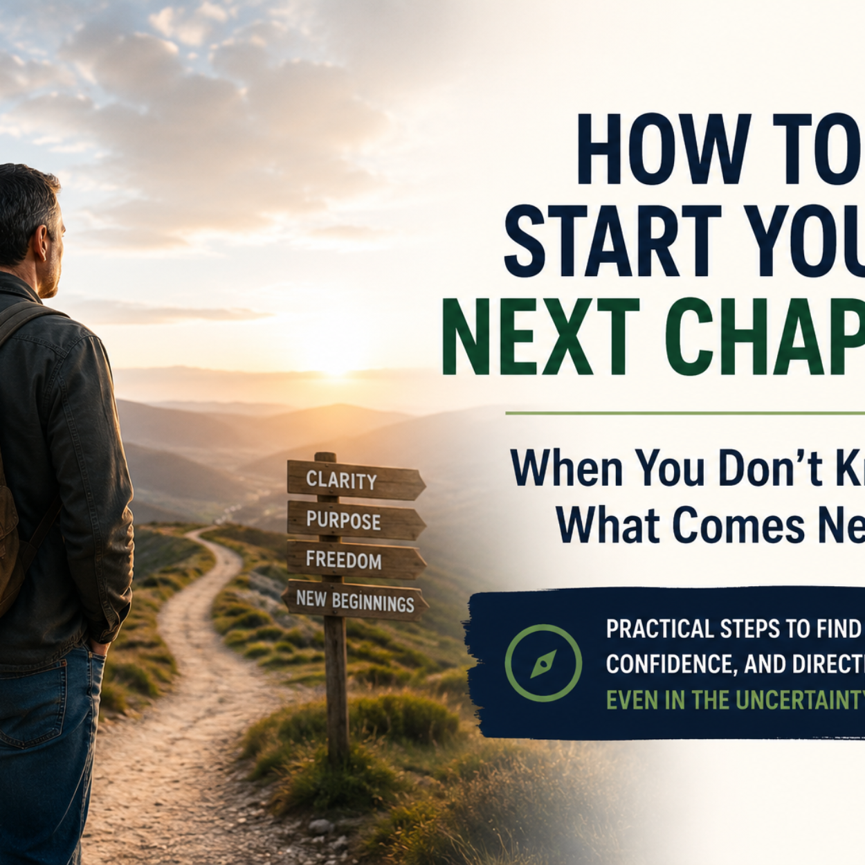 How to Start Your Next Chapter When You Don’t Know What Comes Next