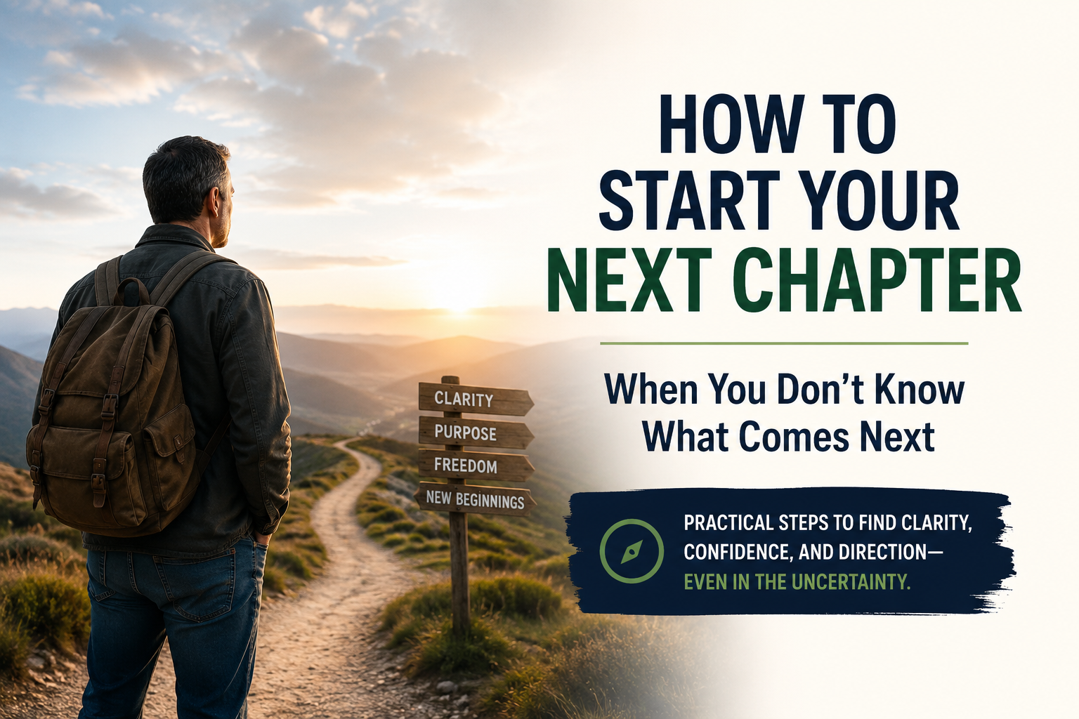 You are currently viewing How to Start Your Next Chapter When You Don’t Know What Comes Next