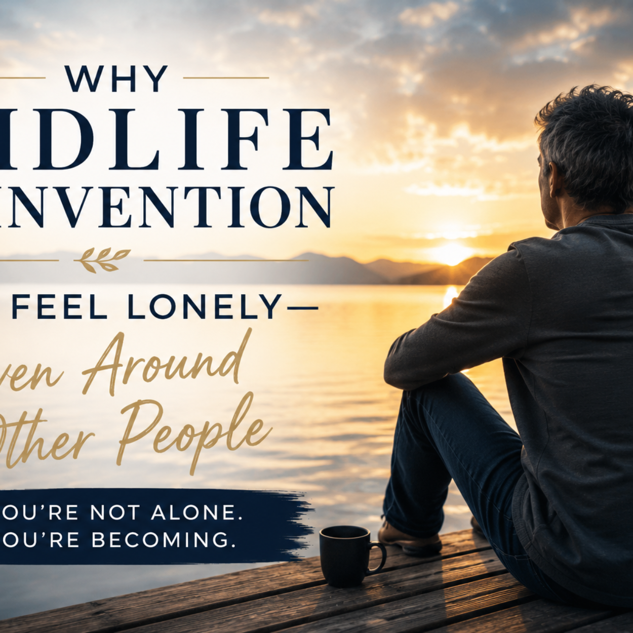 Why Midlife Reinvention Can Feel Lonely – Even Around Other People