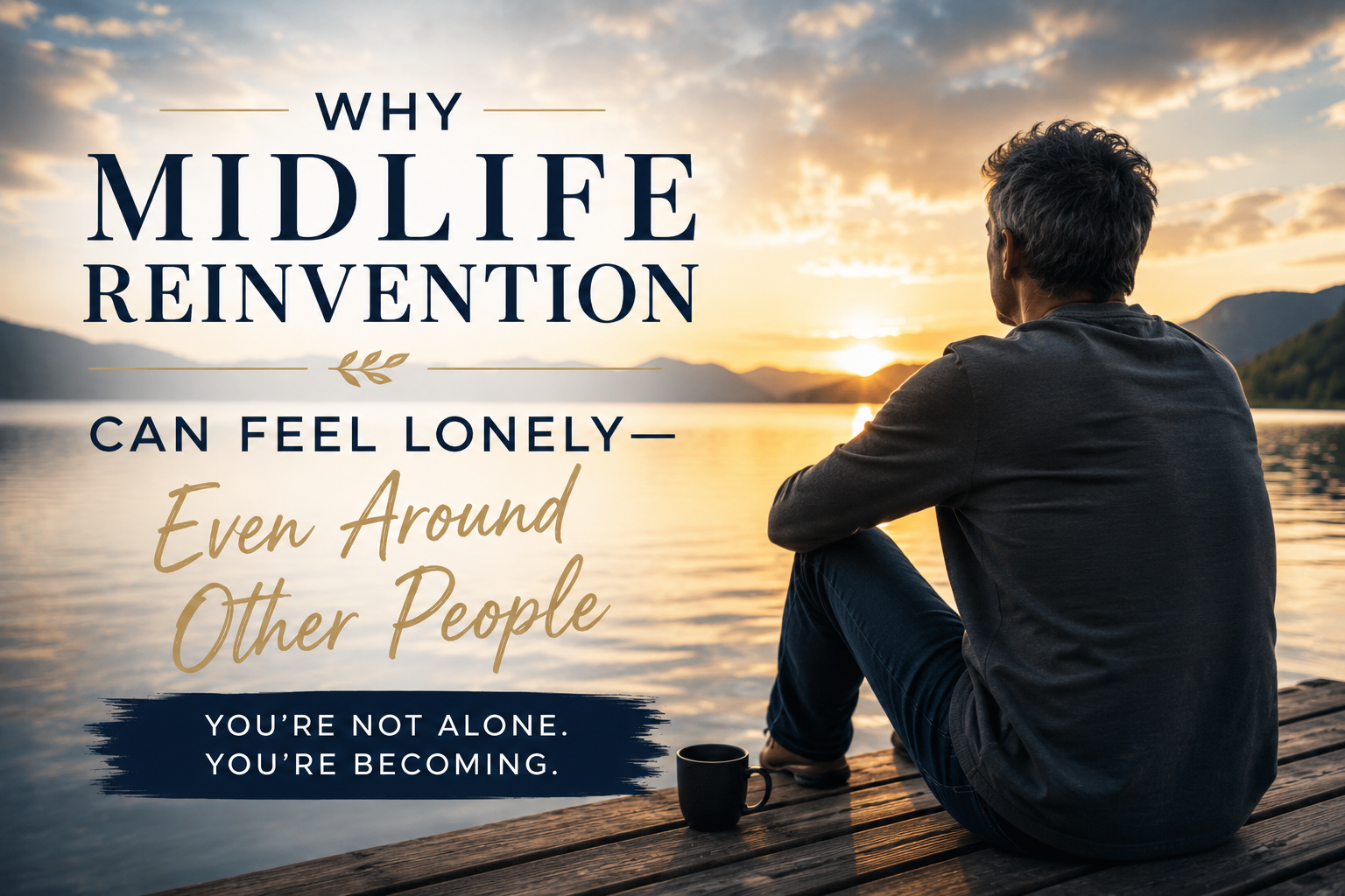 You are currently viewing Why Midlife Reinvention Can Feel Lonely – Even Around Other People