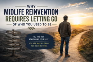 Read more about the article Why Midlife Reinvention Requires Letting Go of Who You Used to Be