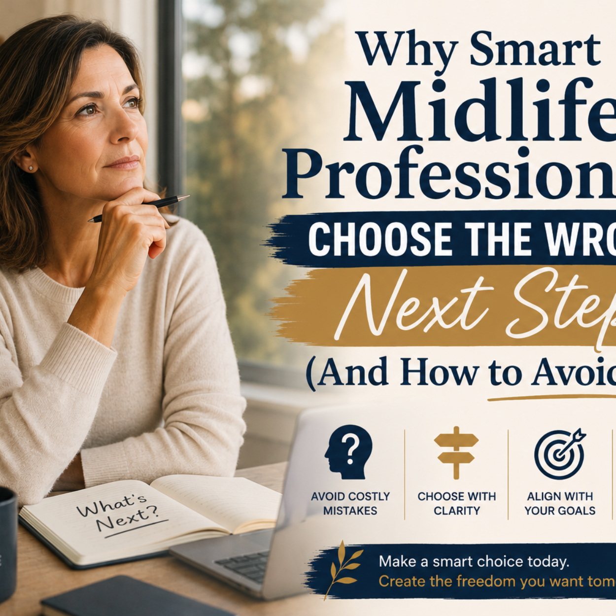 Why Smart Midlife Professionals Choose the Wrong Next Step (And How to Avoid It)