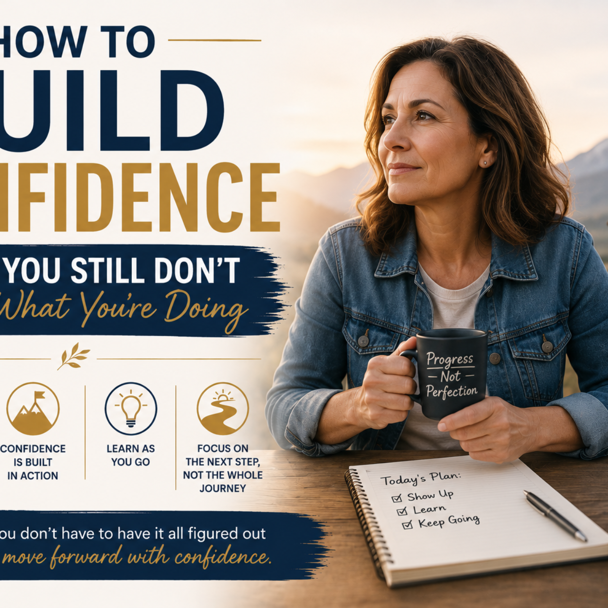 How to Build Confidence When You Still Don’t Know What You’re Doing