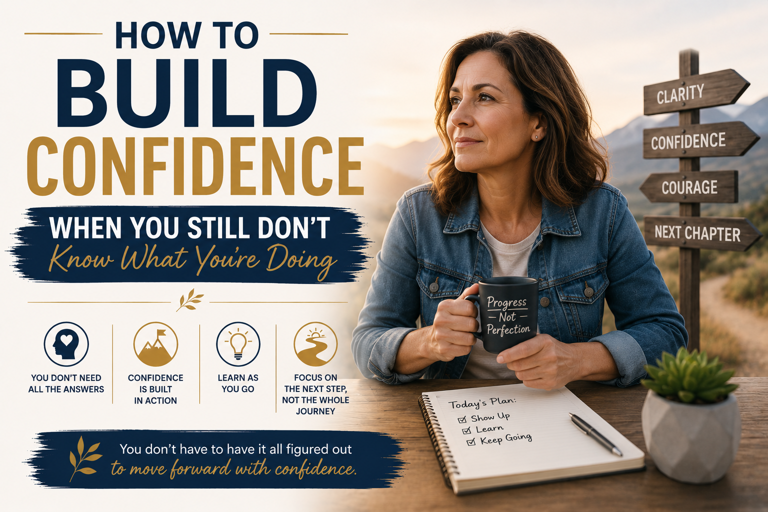 You are currently viewing How to Build Confidence When You Still Don’t Know What You’re Doing
