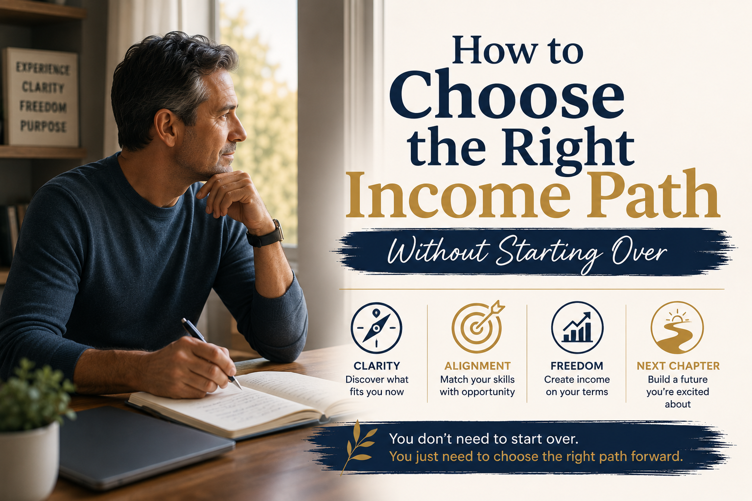 You are currently viewing How to Choose the Right Income Path Without Starting Over
